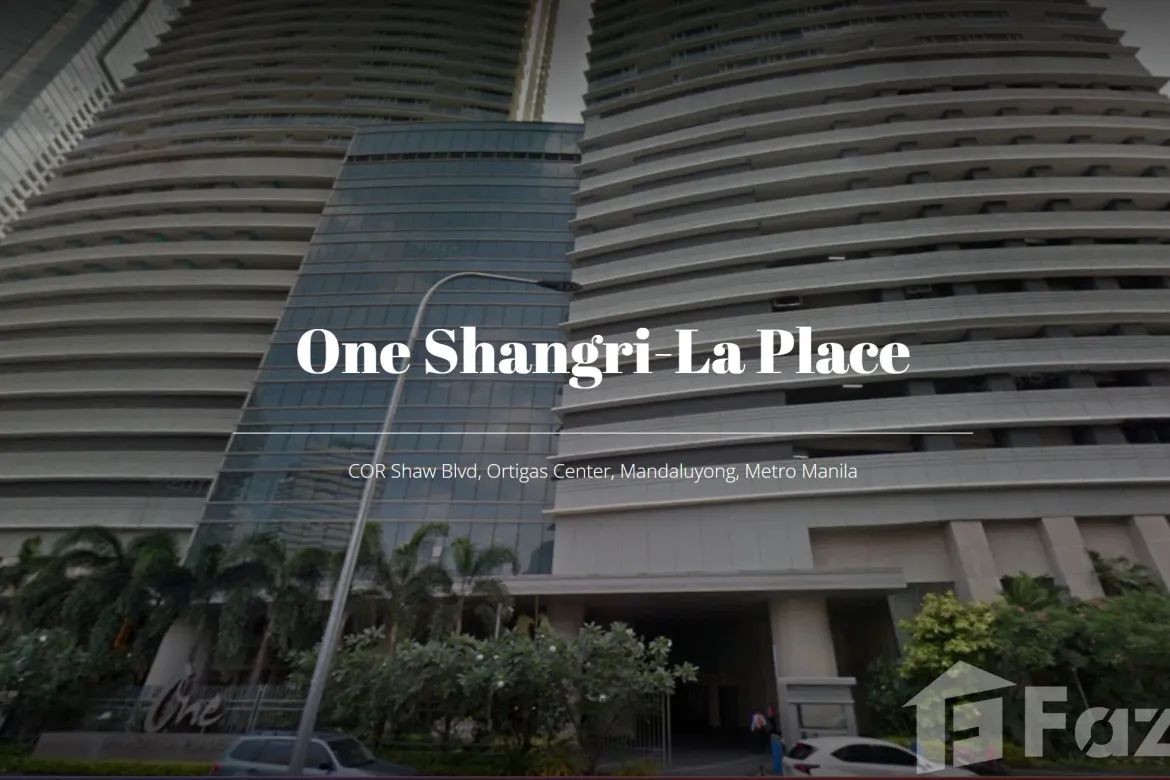 Condo for Sale in One Shangri-La Place, Wack-Wack Greenhills, Mandaluyong, Metro Manila near MRT-3 Shaw Boulevard