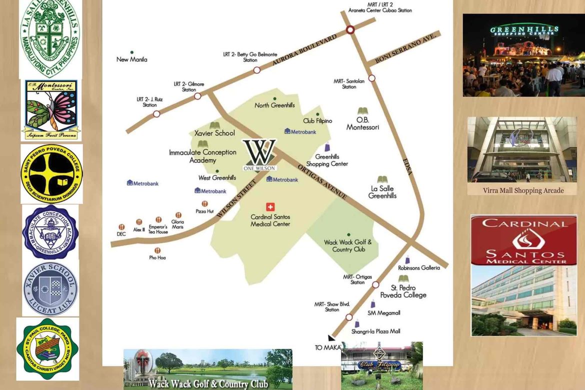 Condo for Sale in One Wilson Square, Greenhills, San Juan, Metro Manila – photo 2