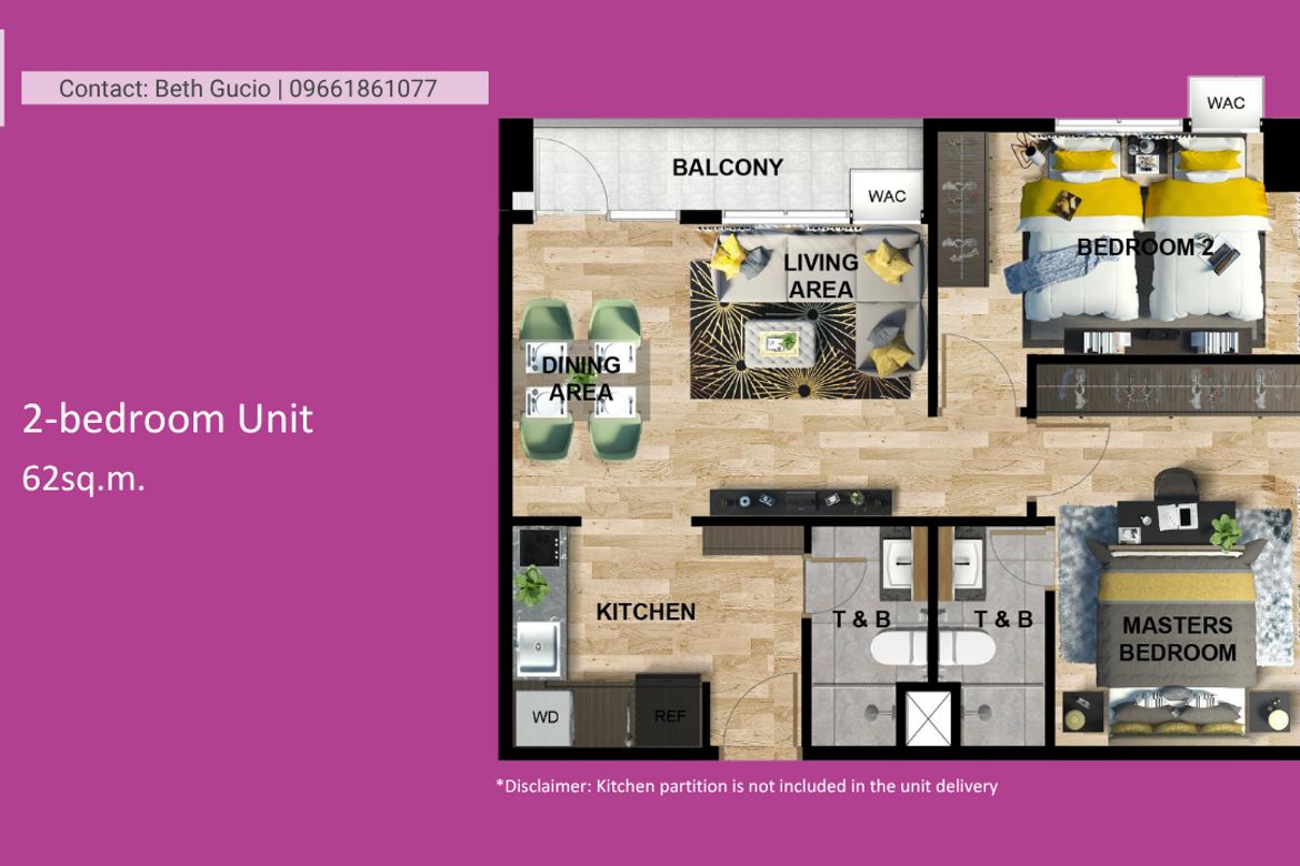Condo for Sale in Paseo Grove, Gun-Ob, Lapu-Lapu, Cebu – photo 5