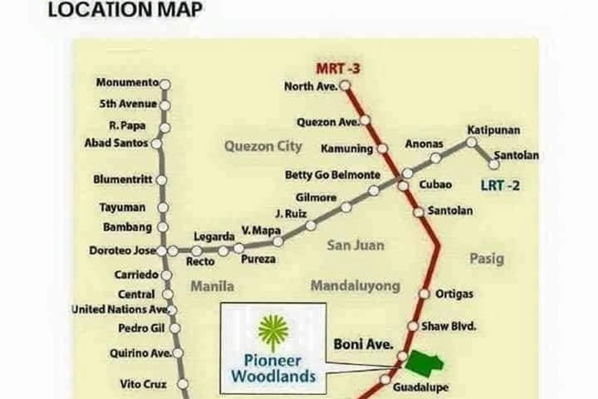 Condo for Sale in Pioneer Woodlands, Barangka Ilaya, Mandaluyong, Metro Manila near MRT-3 Boni – photo 8