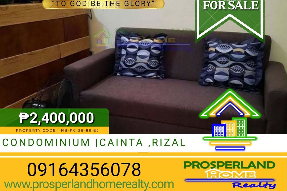 Condo for Sale in Santo Domingo, Cainta, Rizal