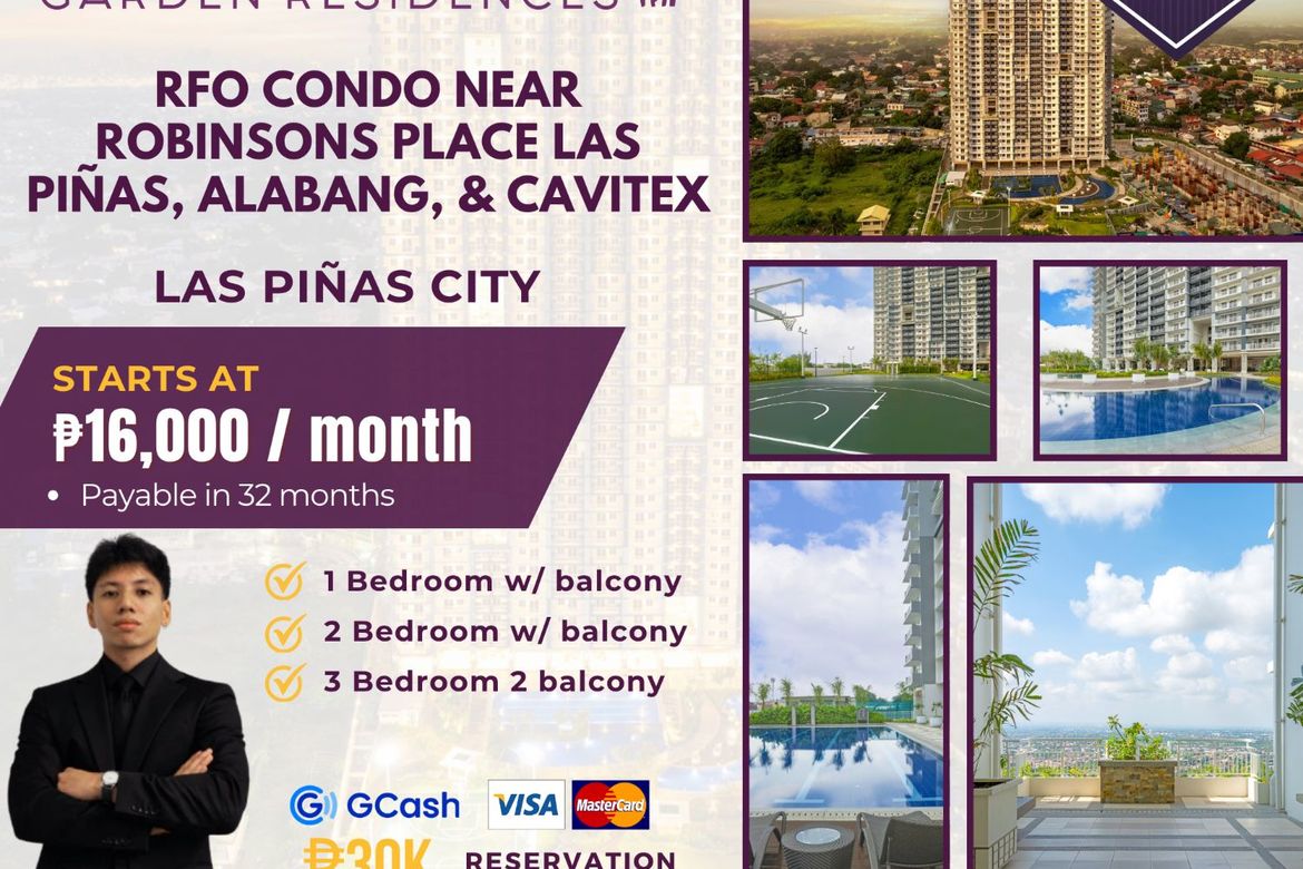 Condo for Sale in Sonora Garden Residences, Talon Tres, Las Piñas, Metro Manila