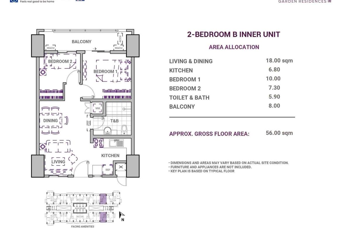 Condo for Sale in Sonora Garden Residences, Talon Tres, Las Piñas, Metro Manila – photo 5