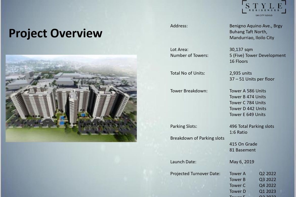 Condo for Sale in Style Residences, San Rafael, Iloilo City, Iloilo – photo 5