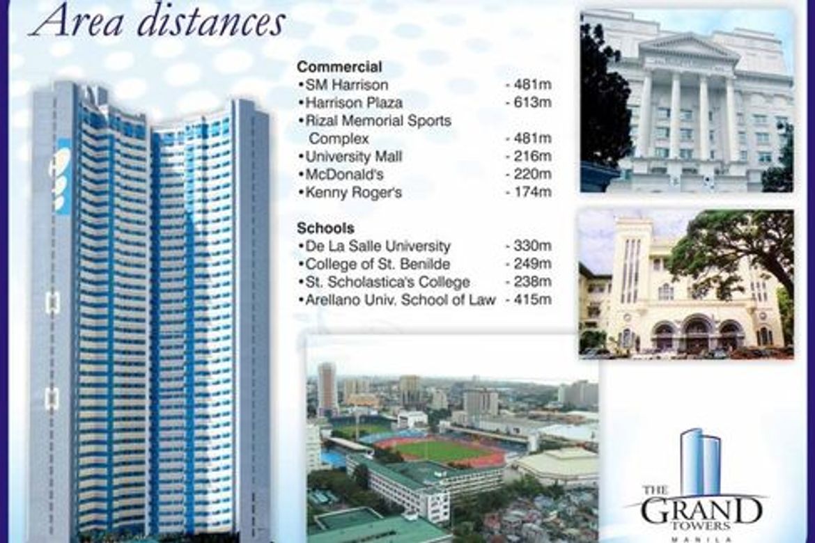 Condo for Sale in The Grand Towers Manila, Malate, Manila, Metro Manila near LRT-1 Vito Cruz – photo 8
