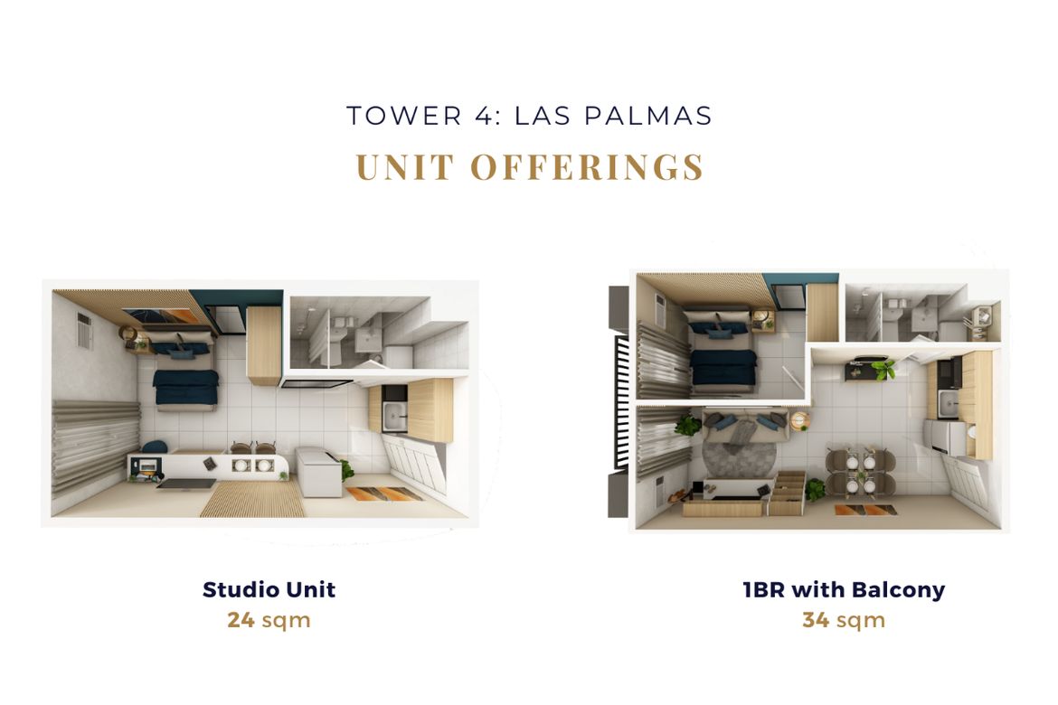 Condo for Sale in The Hermosa by COHO, Pulang Lupa Uno, Las Piñas, Metro Manila