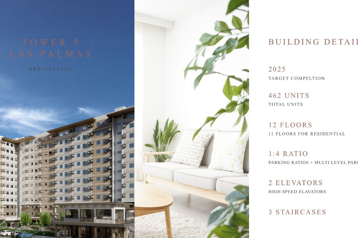 Condo for Sale in The Hermosa by COHO, Pulang Lupa Uno, Las Piñas, Metro Manila – photo 5