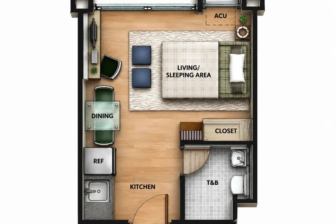 Condo for Sale in The Linear, San Antonio, Makati City – photo 4