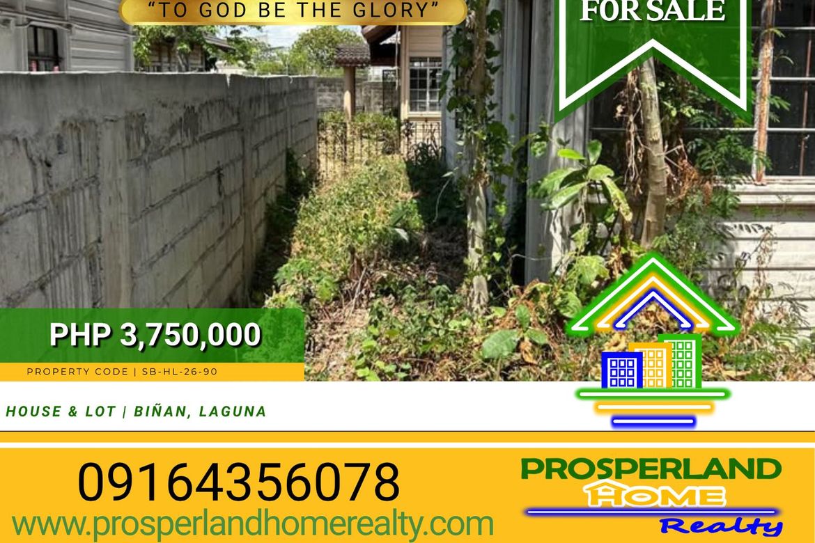 House for Sale in Zapote, Biñan, Laguna