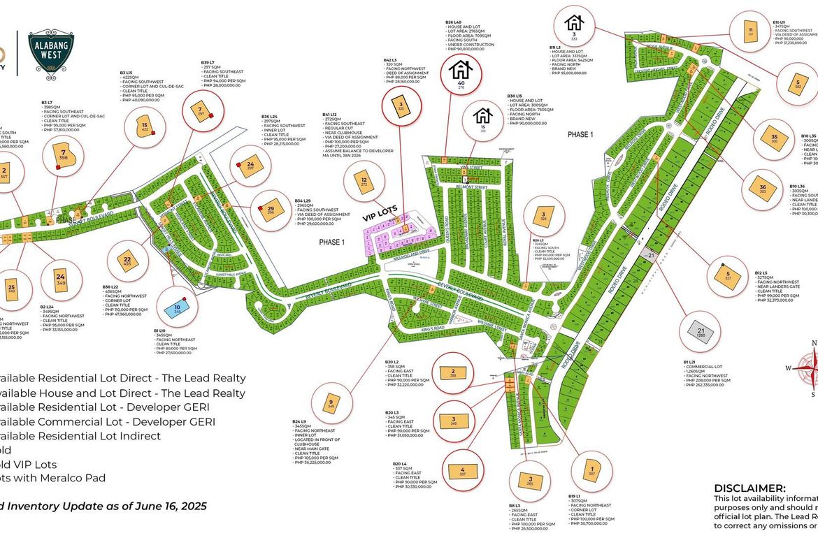 Land for Sale in Alabang West Village, Almanza Dos, Las Piñas, Metro Manila – photo 2
