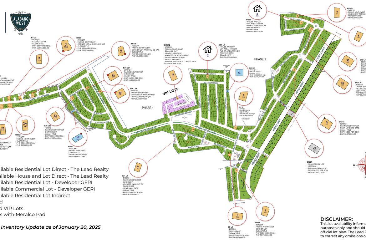 Land for Sale in Alabang West Village, Almanza Dos, Las Piñas, Metro Manila – photo 7