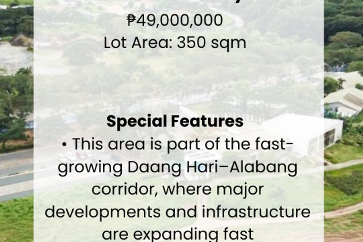 Land for Sale in Almanza Dos, Las Piñas, Metro Manila – photo 2