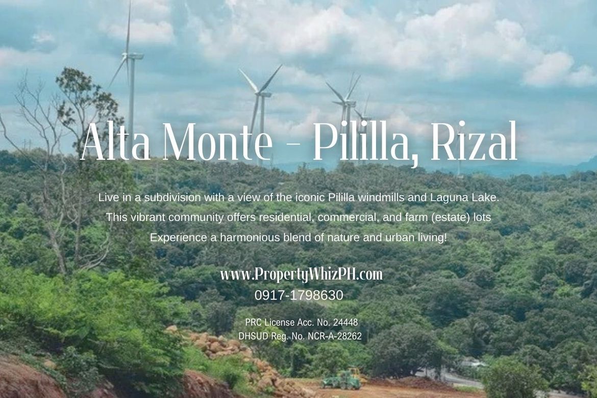 Land for Sale in Alta Monte Pililia, Halayhayin, Pililla, Rizal – photo 5