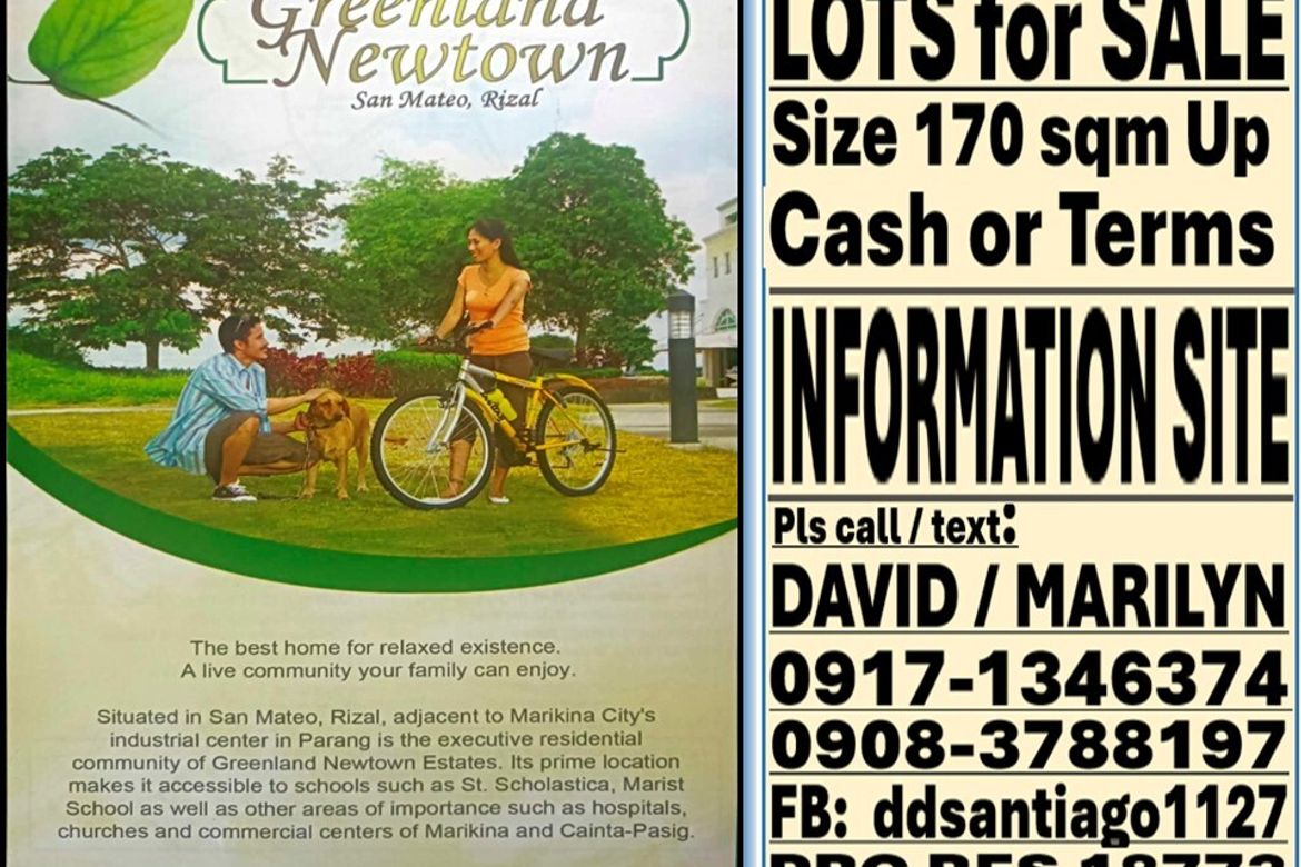 Land for Sale in Ampid I, San Mateo, Rizal