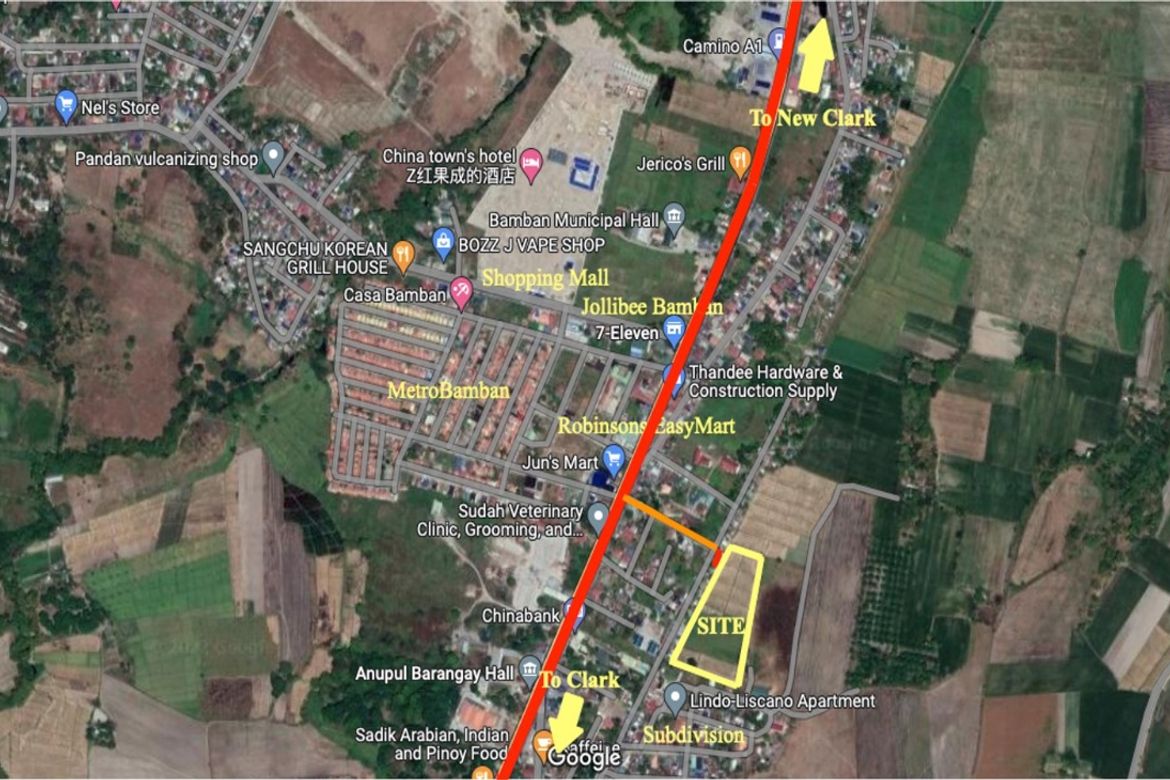 Land for Sale in Anupul, Bamban, Tarlac