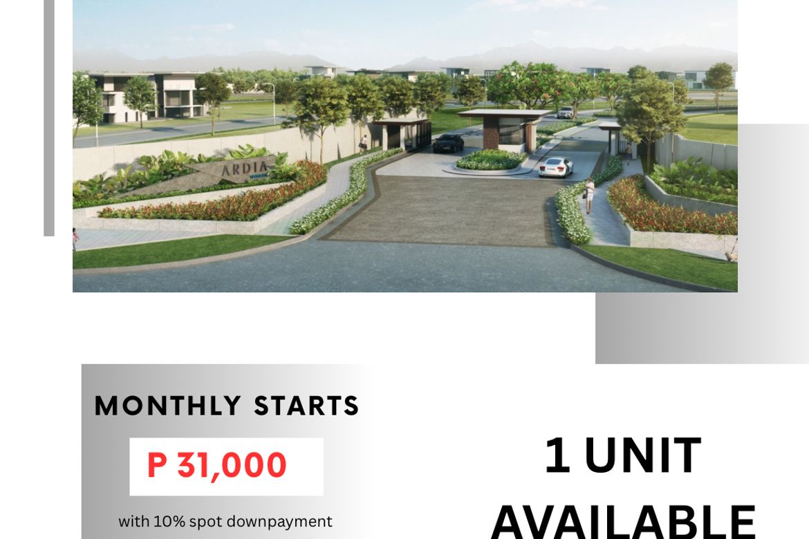 Land for Sale in Ardia Vermosa, Pasong Buaya I, Imus, Cavite