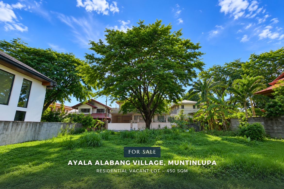 Land for Sale in Ayala Alabang Village, New Alabang Village, Muntinlupa, Metro Manila
