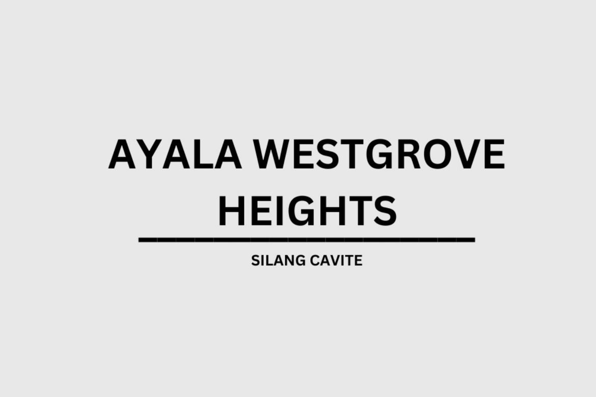 Land for Sale in Ayala Westgrove Heights, Inchican, Silang, Cavite