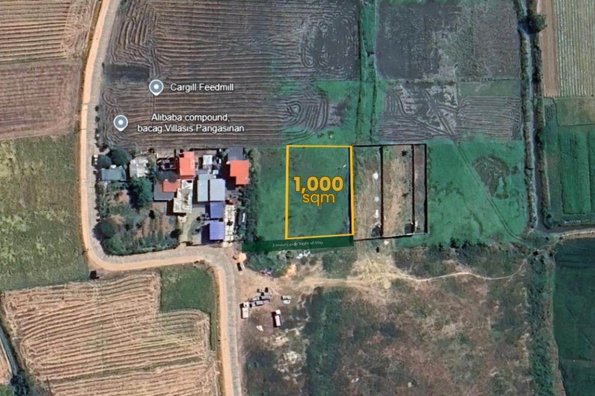 Land for Sale in Bacag, Villasis, Pangasinan