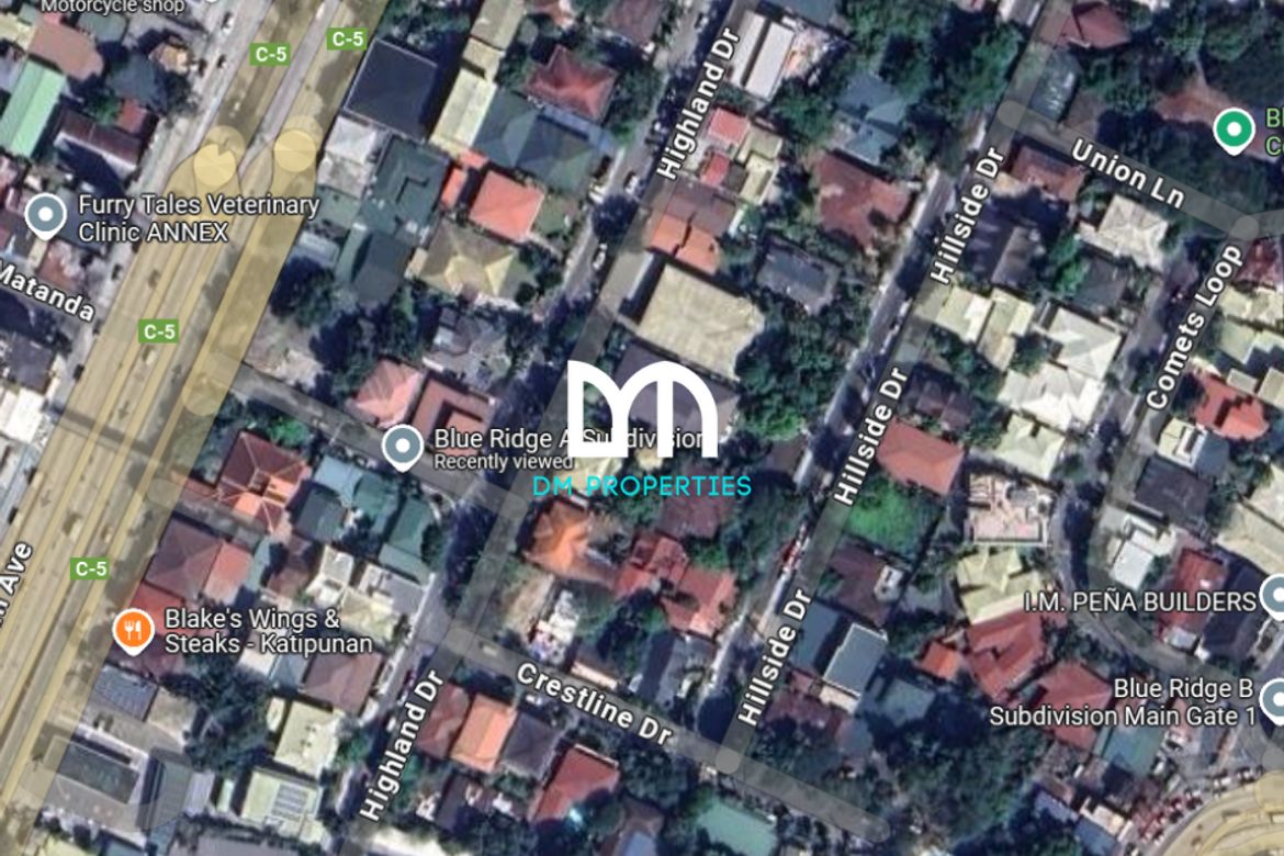 Land for Sale in Blue Ridge A, Quezon City, Metro Manila