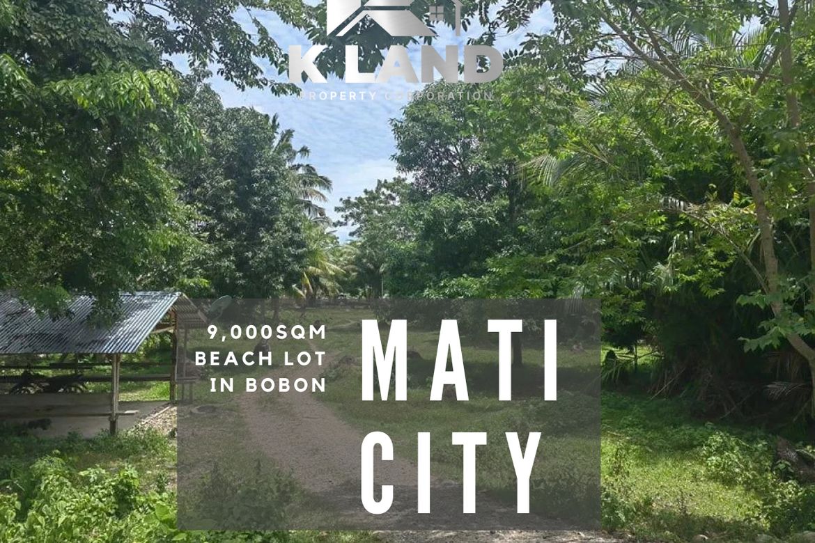 Land for Sale in Bobon, Mati, Davao Oriental