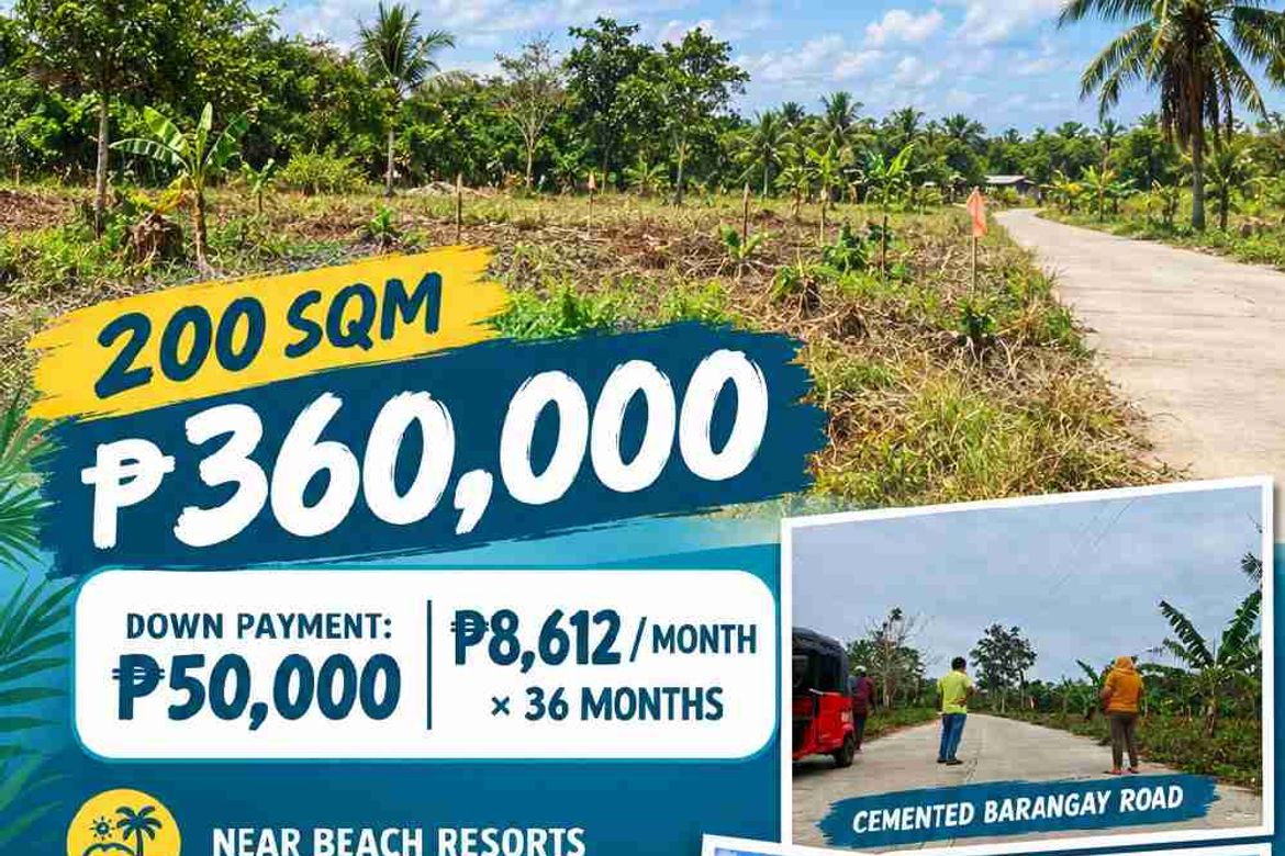 Land for Sale in Bobon, Mati, Davao Oriental
