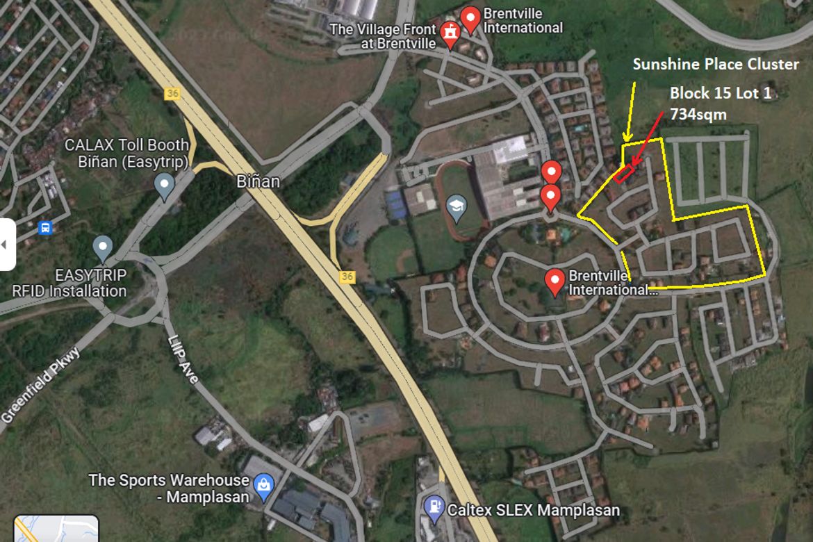 Land for Sale in Brentville International, Mampalasan, Biñan, Laguna – photo 3