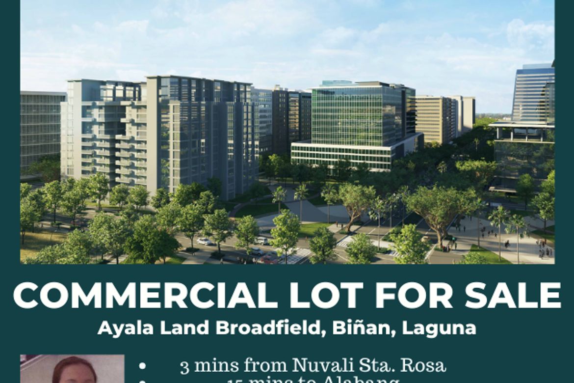 Land for Sale in Broadfield, Biñan, Laguna