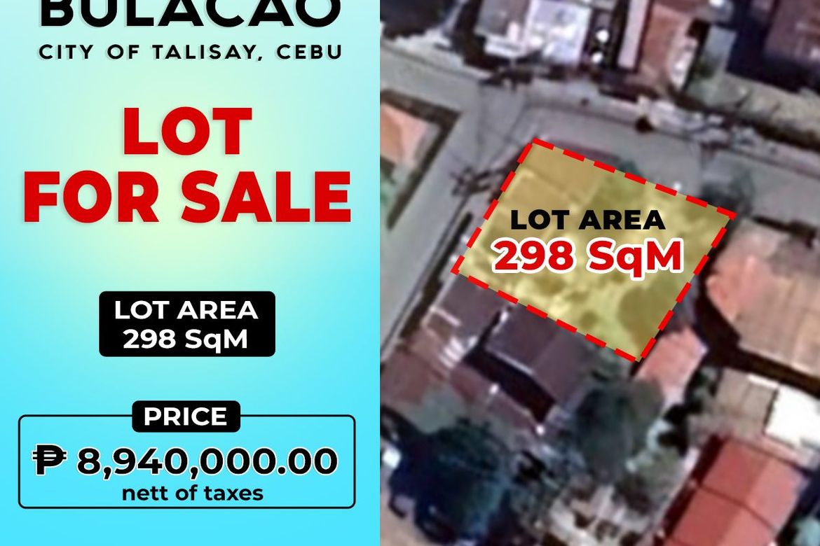 Land for Sale in Bulacao, Talisay, Cebu