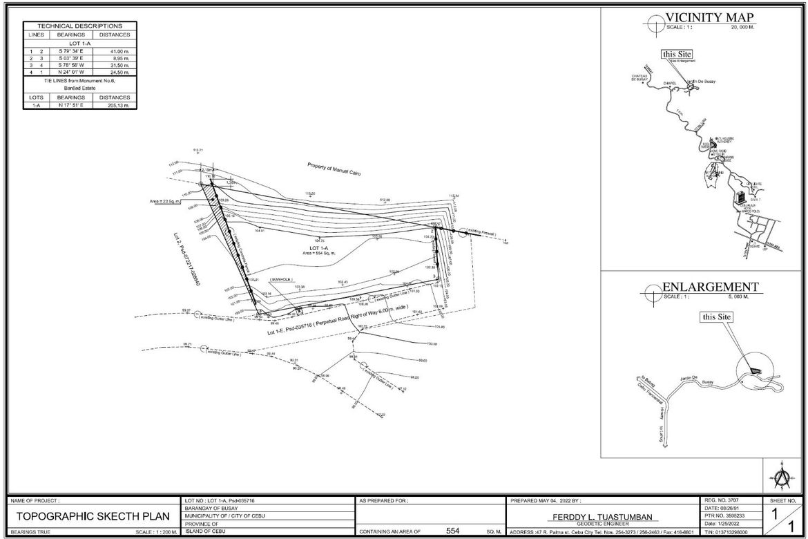 Land for Sale in Busay, Cebu City, Cebu