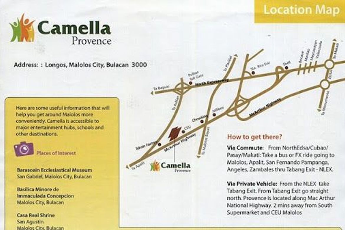 Land for Sale in Camella Provence, Longos, Malolos, Bulacan – photo 4