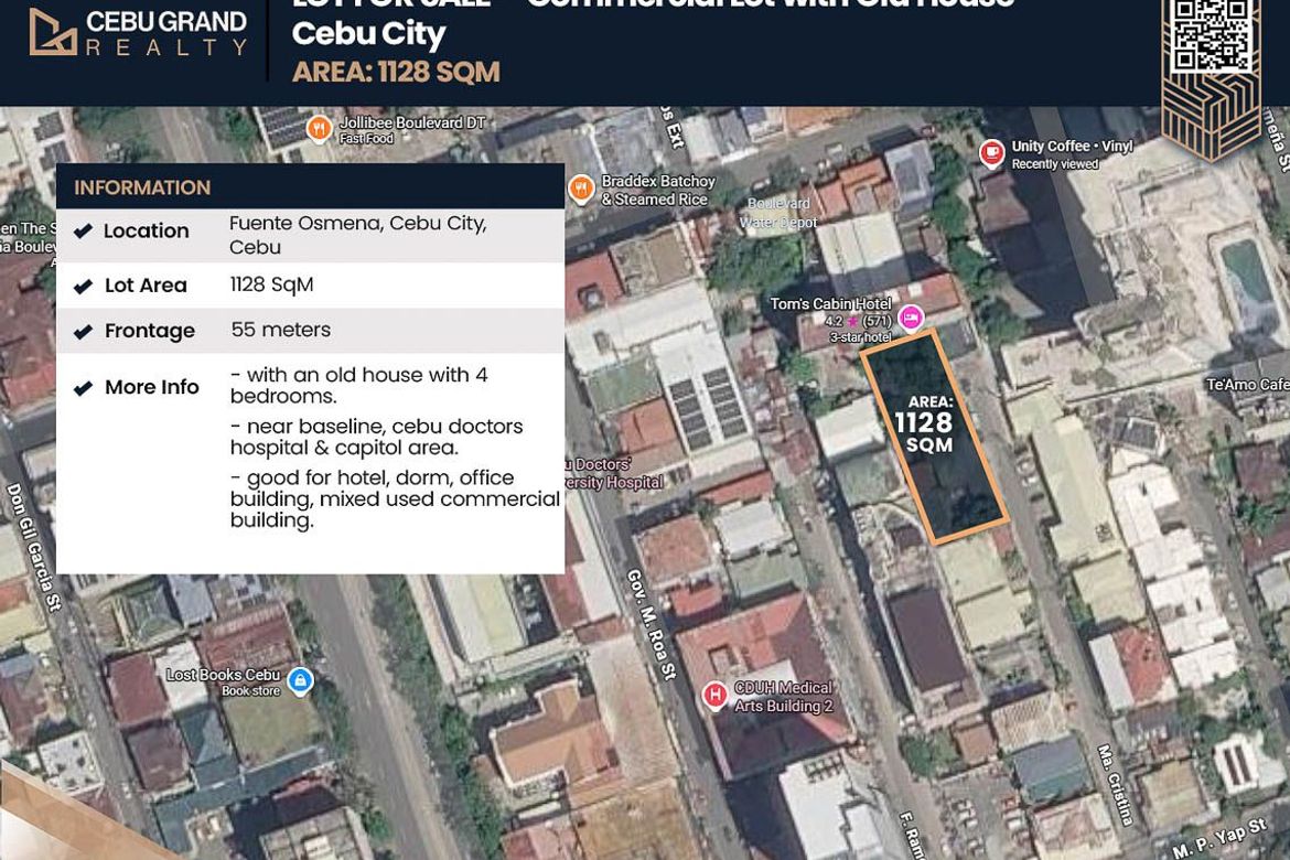 Land for Sale in Camputhaw, Cebu City, Cebu