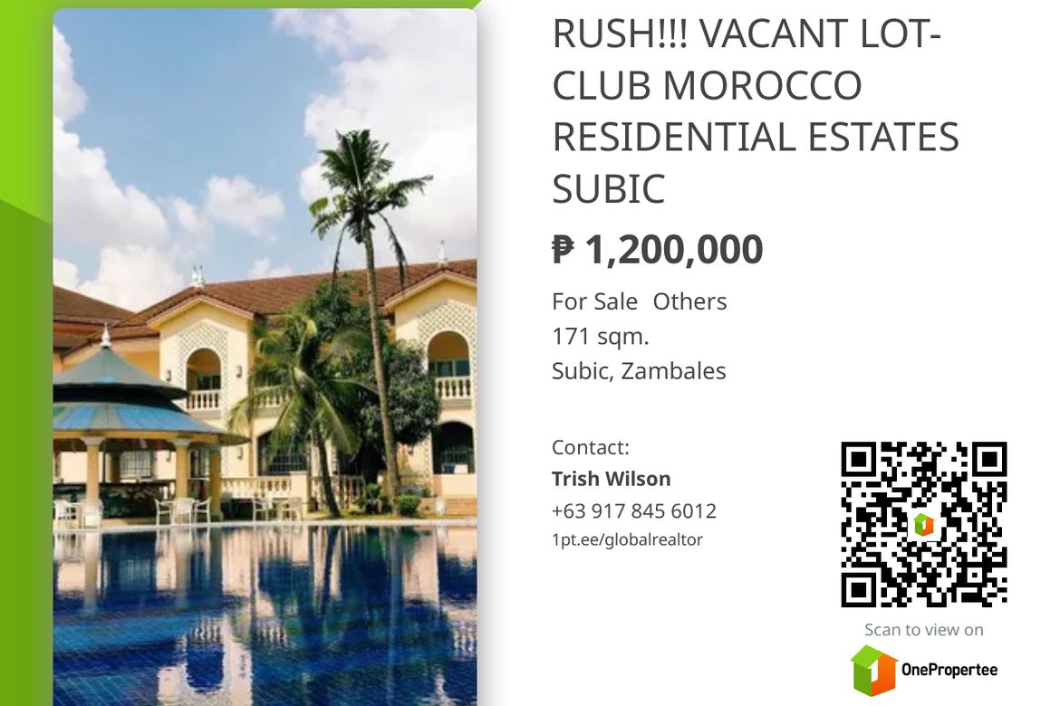 Land for Sale in Cawag, Subic, Zambales