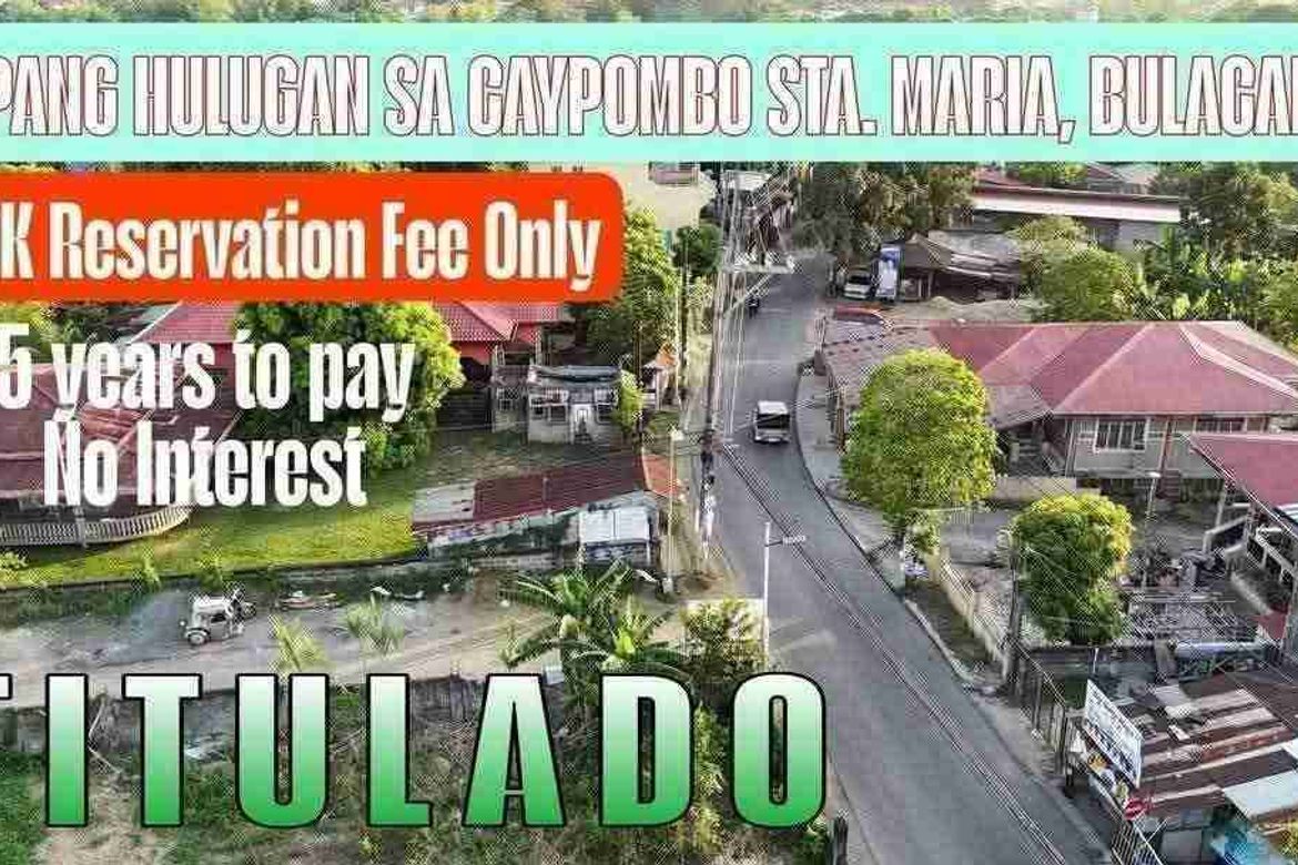 Land for Sale in Cay Pombo, Santa Maria, Bulacan