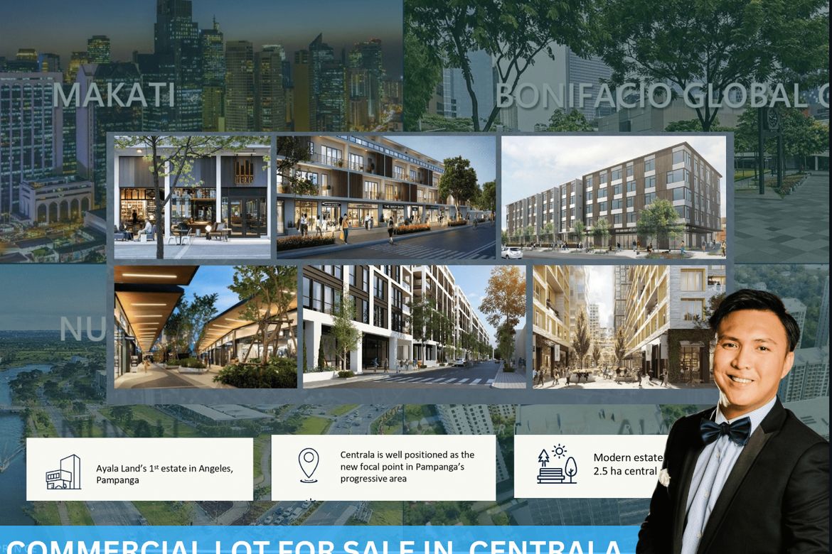 Land for Sale in Centrala by Ayala Land, Santo Cristo, Angeles, Pampanga
