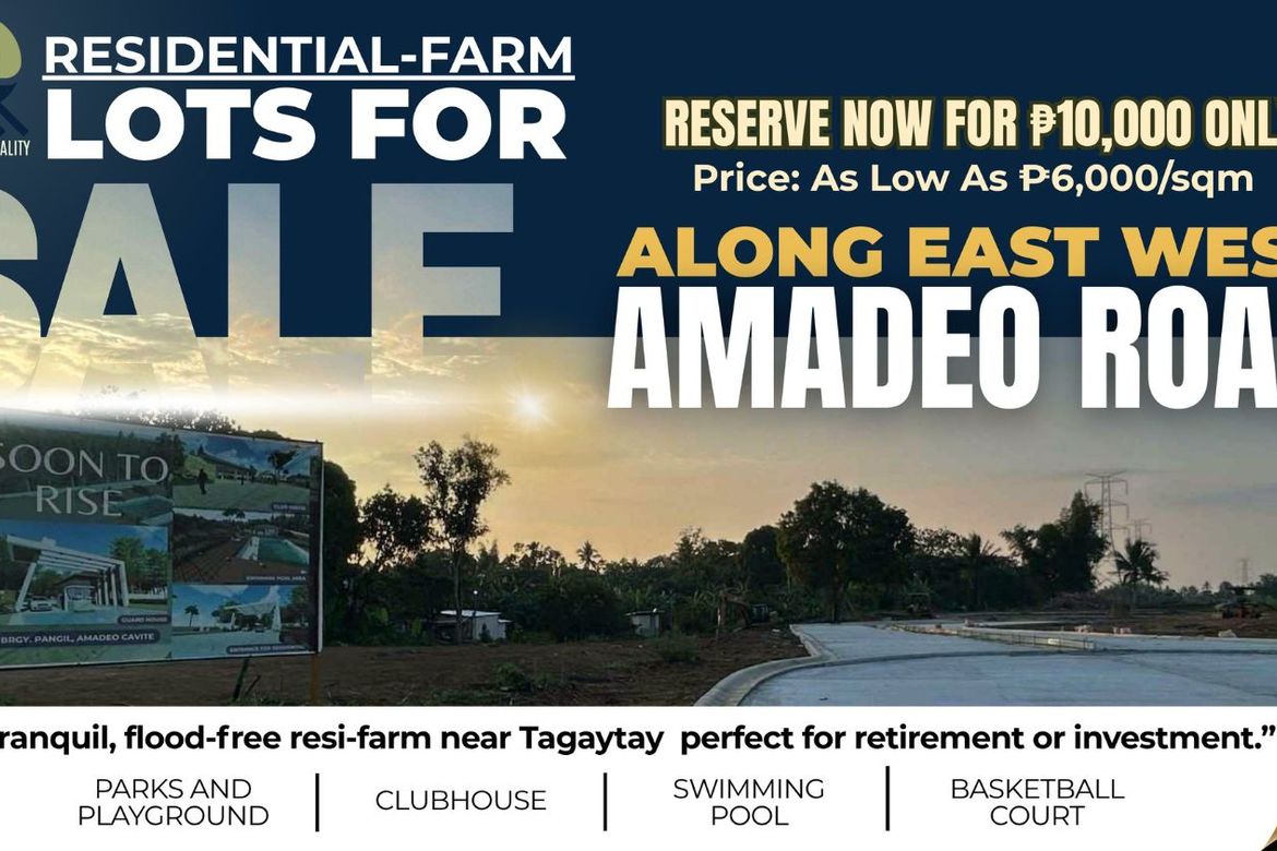 Land for Sale in Dagatan, Amadeo, Cavite