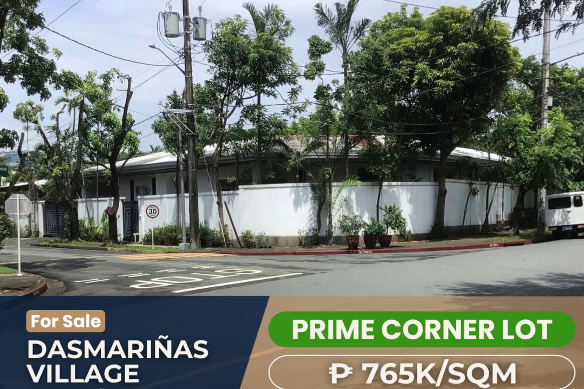 Land for Sale in Dasmariñas North, Makati, Metro Manila near MRT-3 Ayala