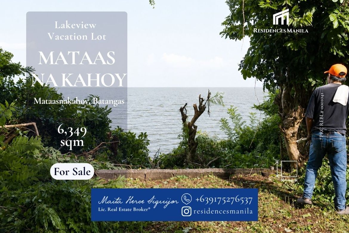 Land for Sale in District IV, Mataas na Kahoy, Batangas