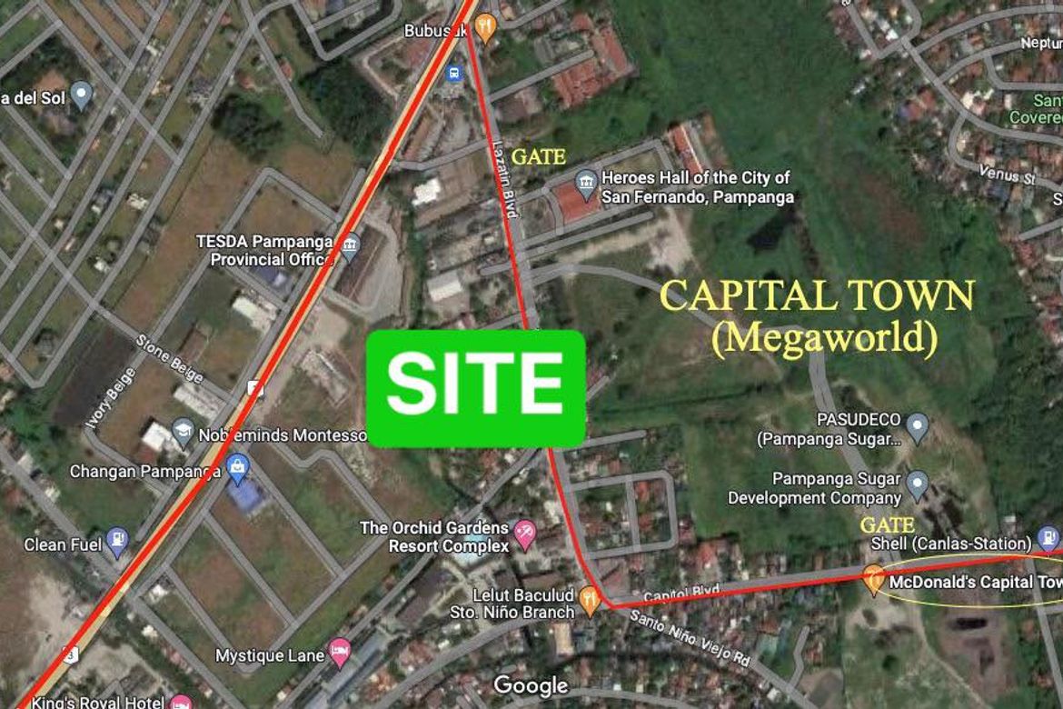 Land for Sale in Dolores, San Fernando, Pampanga
