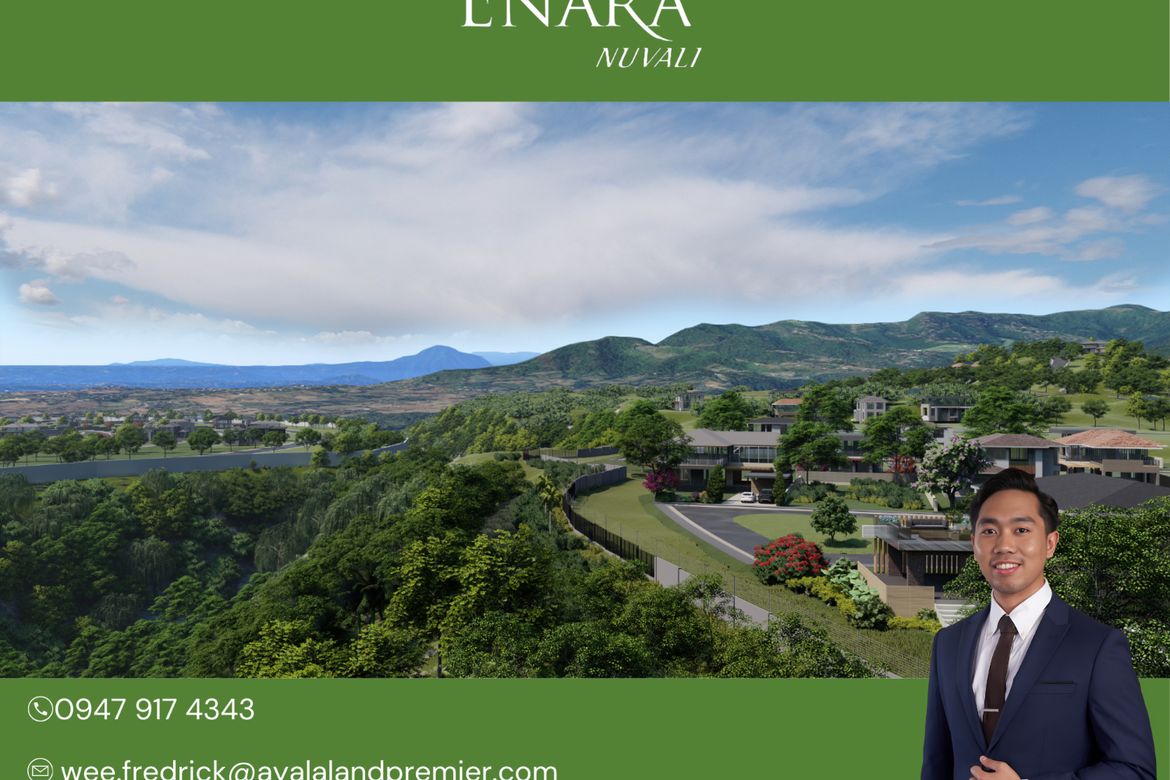 Land for Sale in Enara at Nuvali Heights, Canlubang, Calamba, Laguna