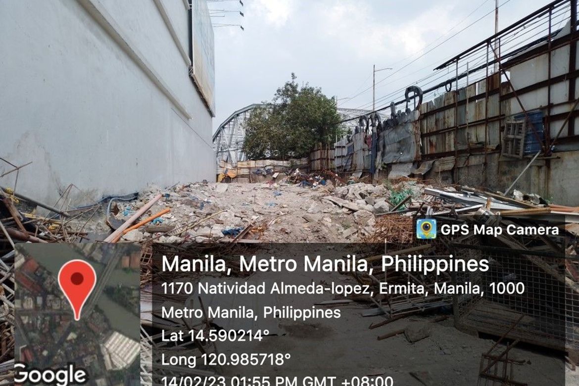 Land for Sale in Ermita, Manila, Metro Manila near LRT-1 United Nations