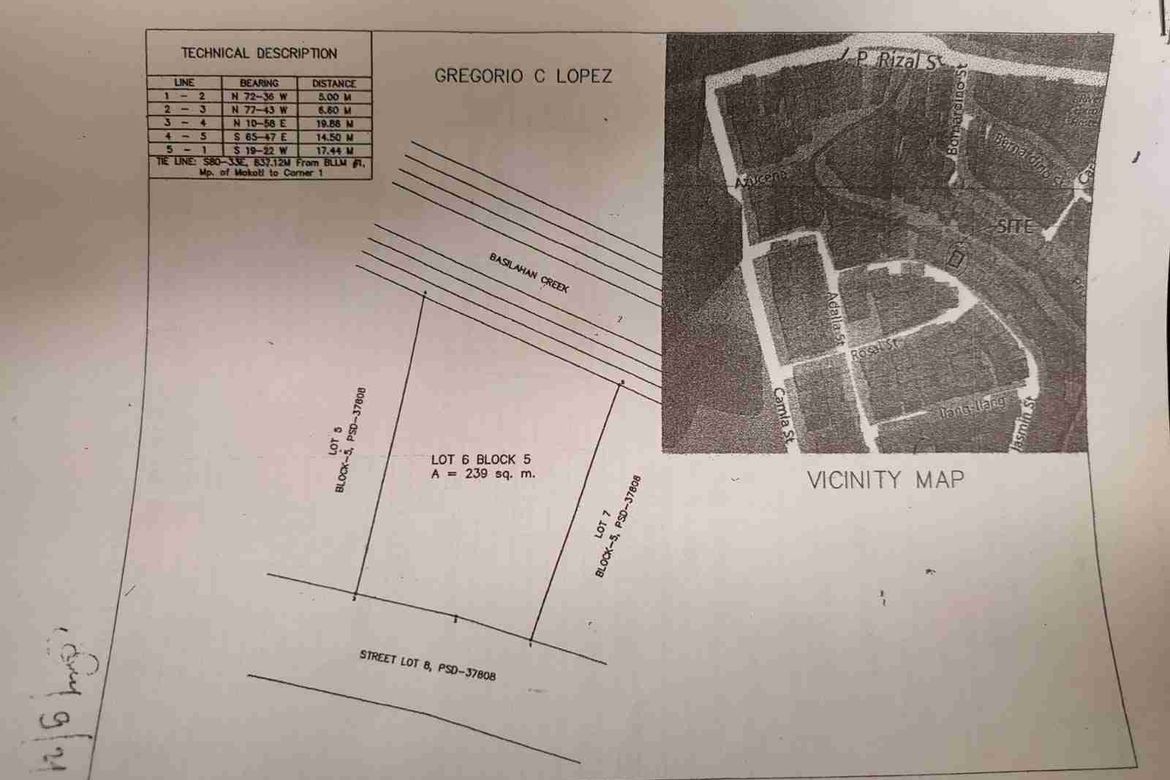 Land for Sale in Guadalupe Viejo, Makati, Metro Manila near MRT-3 Guadalupe – photo 3