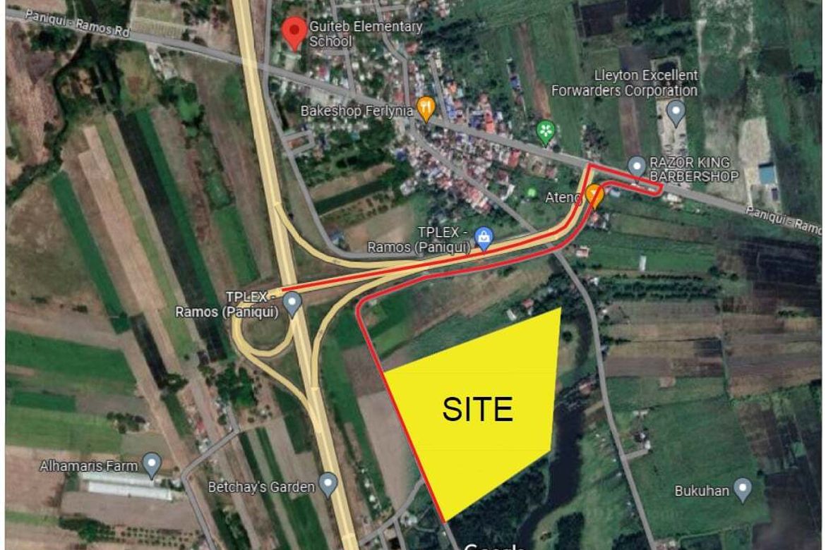 Land for Sale in Guiteb, Ramos, Tarlac