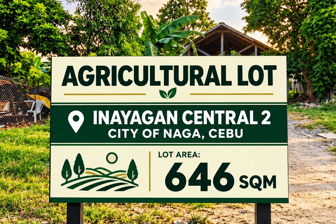 Land for Sale in Inayagan, Naga, Cebu
