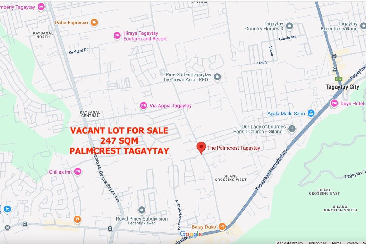 Land for Sale in Kaybagal East, Tagaytay, Cavite – photo 5