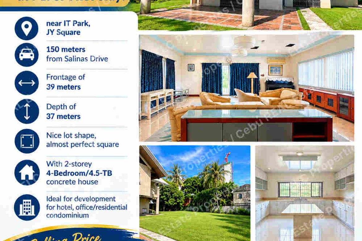 Land for Sale in Lahug, Cebu City, Cebu