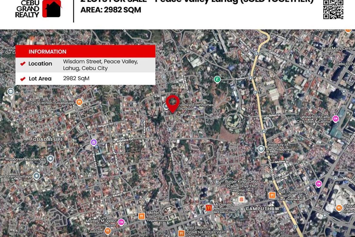 Land for Sale in Lahug, Cebu City, Cebu
