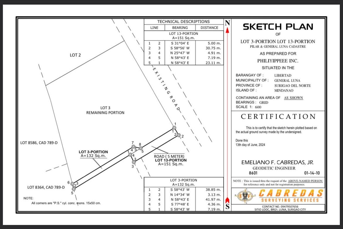 Land for Sale in Libertad Valley Estates, Libertad, General Luna, Surigao del Norte – photo 7