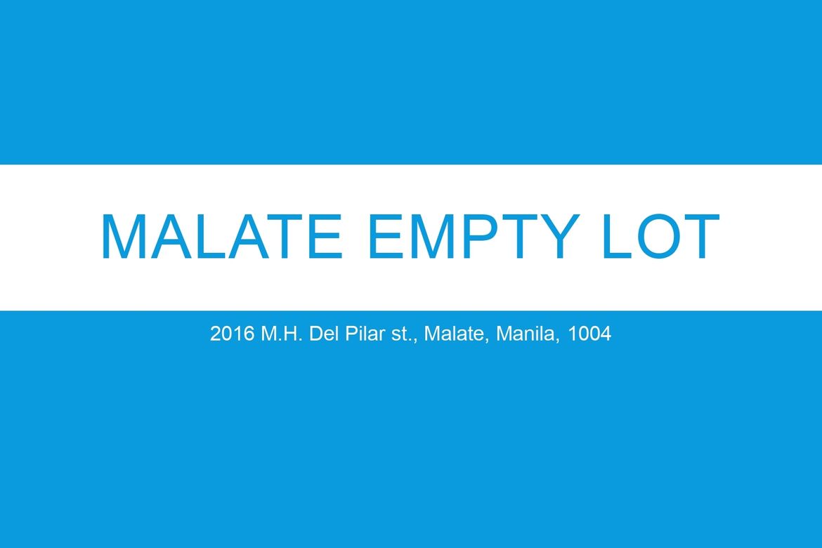 Land for Sale in Malate, Manila, Metro Manila near LRT-1 Vito Cruz – photo 8