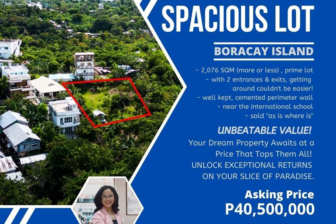 Land for Sale in Manoc-Manoc, Malay, Aklan